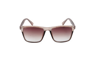 Daniel Karter Classic Rectangular Sunglasses - Translucent Brown