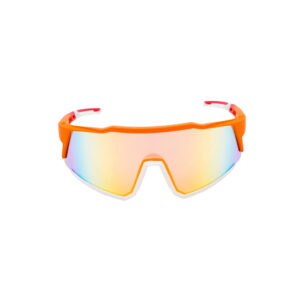 Daniel Karter HyperSport AeroShield Sunglasses – Performance Edition (Orange/Red | Gold Mirror Lens)