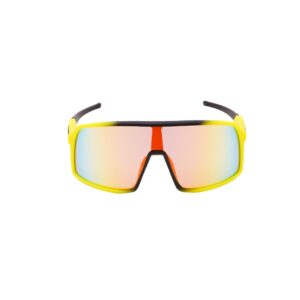 Photon Shield Sports Sunglasses (Neon Yellow/Black with Fire Revo Lens)
