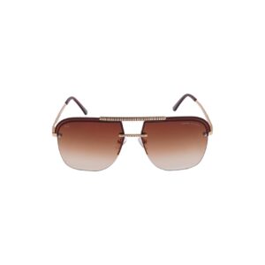 Daniel Karter | Elite Rimless Aviator Sunglasses - Orange Gradient