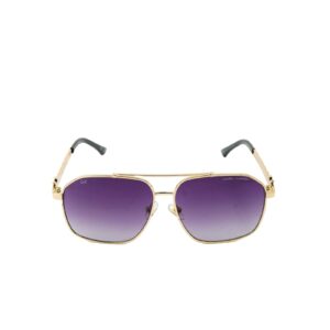 Daniel Karter | Elite Rimless Aviator Sunglasses - Purpled Gradient