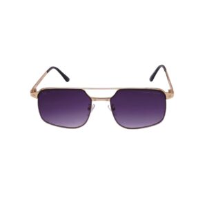 Daniel Karter | DK-Modern Maverick Purpled Gradient  Square Metal Sunglasses