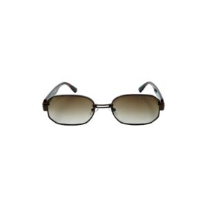 Daniel Karter Stellar Octagon coffee & brown Sunglasses with Gradient Lens