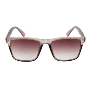 The "AURA" Square Round Sunglasses (light & Bloody Gradient)