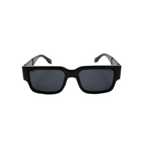 Daniel Karter The ARMOUR Rectangular Metal Aviator (Gunmetal & Dark Black)