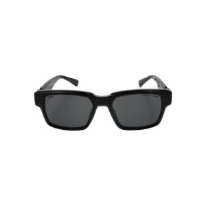 Daniel Karter The Maverick Rectangular Black 2 Sunglasses