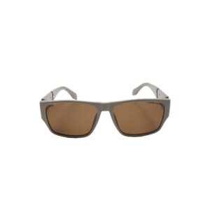 Daniel Karter Maverick Rectangular Brown-Lens Sunglasses