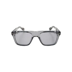 Daniel Karter The Maverick Rectangular Black Sunglasses