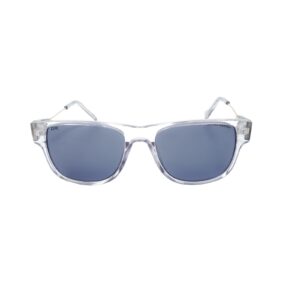 Daniel Karter The Maverick Rectangular Transparent Navy light Sunglasses
