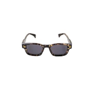 Daniel Karter Navigator Square Aviator with Zebra Mirror Lens
