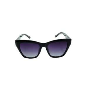 Daniel Karter Navigator Square Aviator with Purple Mirror White Lens