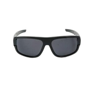 Daniel Karter Men's Black Sport Wraparound Sunglasses
