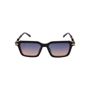 Daniel Karter The Explorer Square Tortoiseshell Sunglasses with Gradient Metal