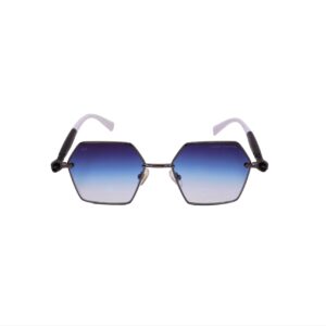 Daniel Karter Luxury Blu Shield Visor Sunglasses