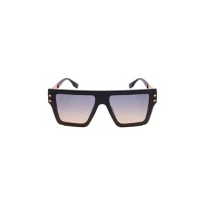Daniel Karter Commander Flat-Top Shades - Black & Sunset Gradient