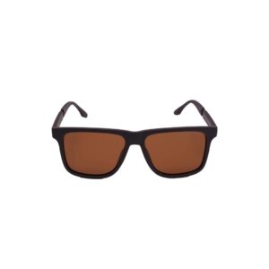 Daniel Karter | Polarized Aura 2 Square Sunglasses Clear Transparent Frame