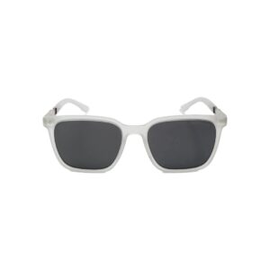 Daniel Karter | Essential Classic Square Sunglasses - White Matte