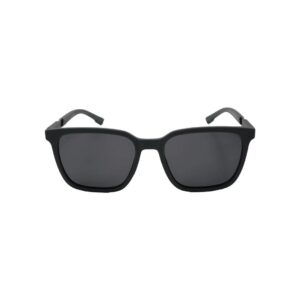 Daniel Karter | Essential Classic Square Sunglasses - LIGHT BLACK 2 Matte