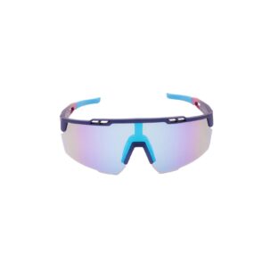 Daniel Karter | Velocity Futuristic Shield Sunglasses - Ocean & Blu Vibe
